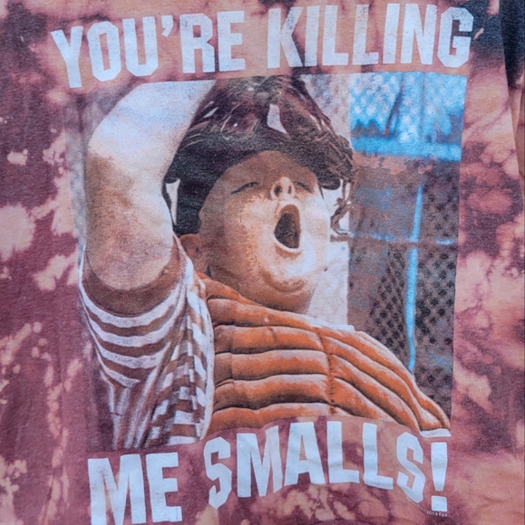 "The Sandlot" Tie-Dye Cropped Tee - Picture 2 of 4